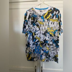 Disney Donald Duck Graphic Tee - Blue, Yellow, Black, White